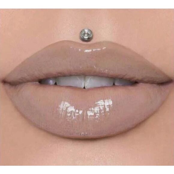 Jeffree Star The Gloss Silk Rope Nude Brown Beige Lip Gloss New In Box - Picture 1 of 4